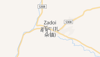 Zadoi online map