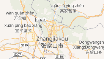 Zhangjiakou online kort