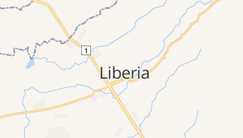 Liberia online kort