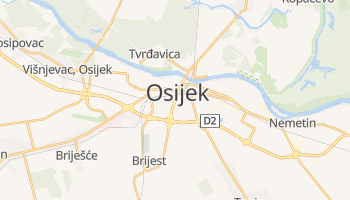 Osijek online map