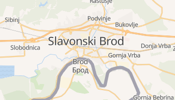 Slavonski Brod online kort