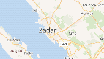 Zadar online map