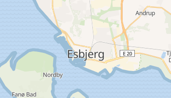 Esbjerg online kort