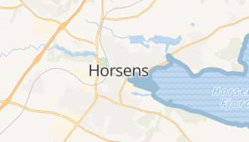 Horsens online map