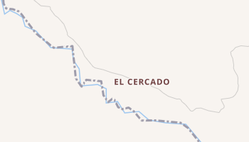 El Cercado online map