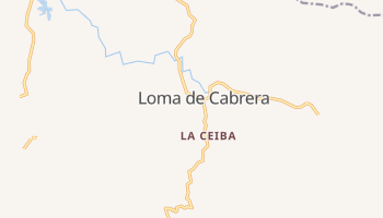Loma De Cabrera online kort