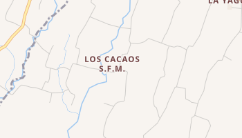 Los Cacaos online map