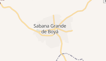 Sabana Grande De Boya online kort
