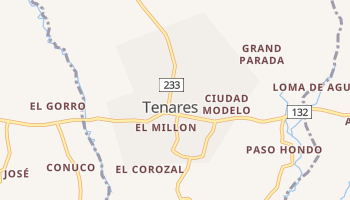 Tenares online map