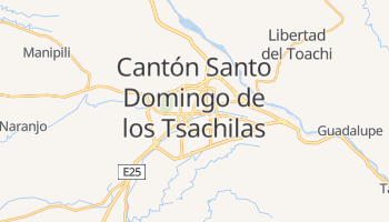 Santo Domingo De Los Colorados online map