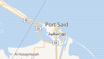 Port Said online kort