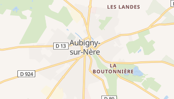 Aubigny-sur-Nere online map