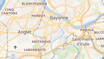 Bayonne online kort