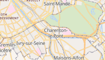 Charenton-le-Pont online kort