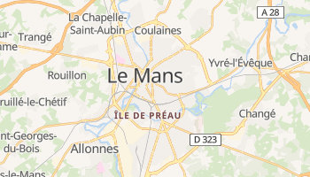 Le Mans online map