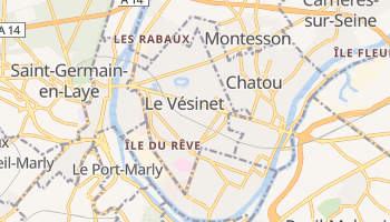 Le Vesinet online map