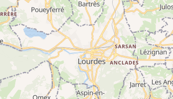 Lourdes online map