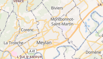 Meylan online map
