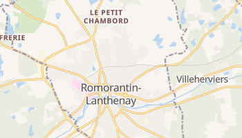Romorantin online map