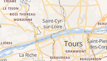 Saint Cyr Sur Loire online map