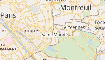 Saint Mande online map