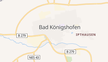 Bad Koenigshofen online map