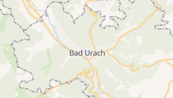 Bad Urach online map
