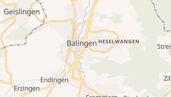 Balingen online map