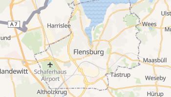 Flensburg online map