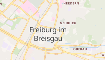 Freiburg Im Breisgau online kort