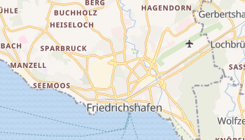 Friedrichshafen online kort