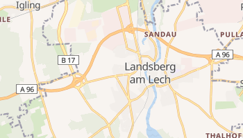 Landsberg Am Lech online kort
