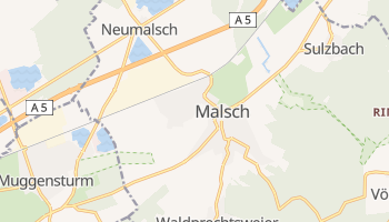 Malsch online map