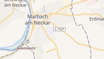 Marbach Am Neckar online kort