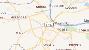 Riesa online map