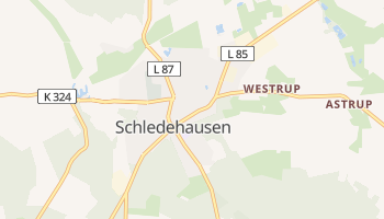 Schledehausen online map