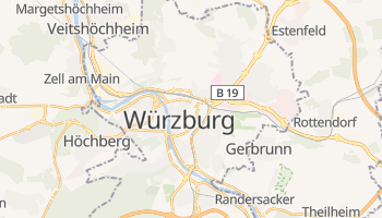 Würzburg online kort