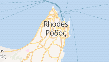 Rhodes online kort