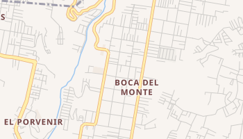 Boca Del Monte online kort