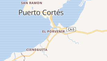Puerto Cortes online kort