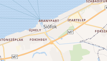 Siofok online map