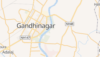 Gandhinagar online kort