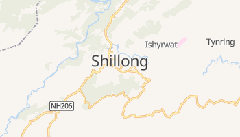 Shillong online kort