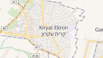 Kiryat Ekron online map