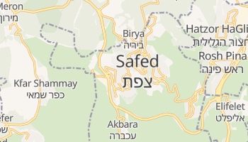 Safed online map