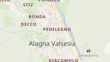 Alagna Valsesia online map