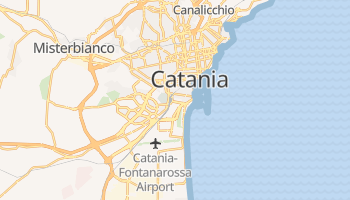 Catania online map