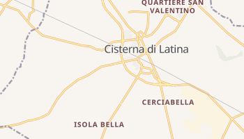 Cisterna online map