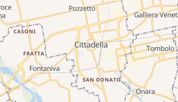 Cittadella online map