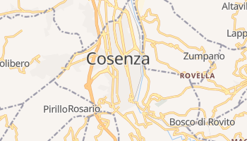 Cosenza online map